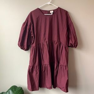 Maroon dress